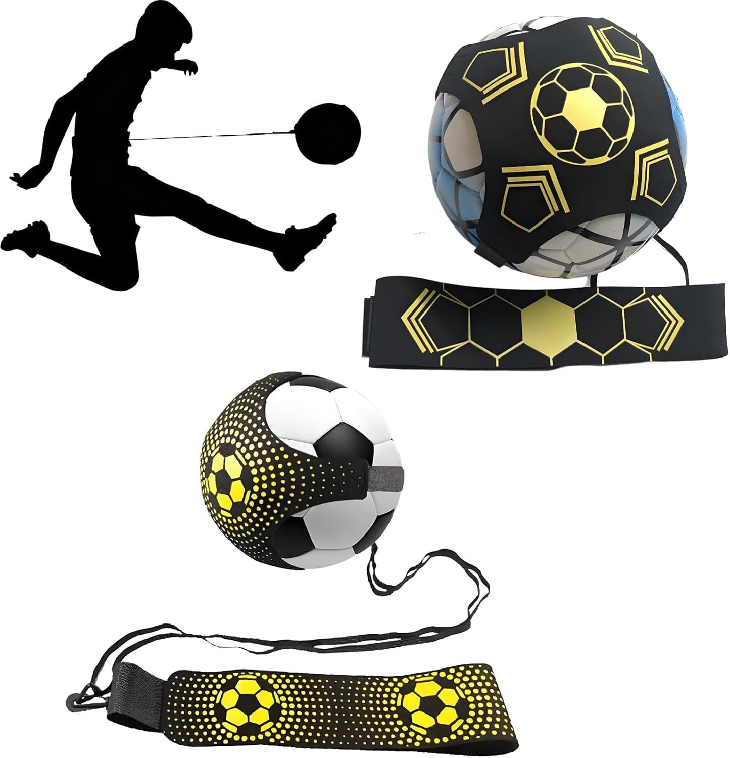 Shin Defender Kickback Trainer - Shindefender Kickback Trainer Soccer for Kids, Pass & Catch & Control the Ball Soccer Juggle Trainers for Beginners and Lovers